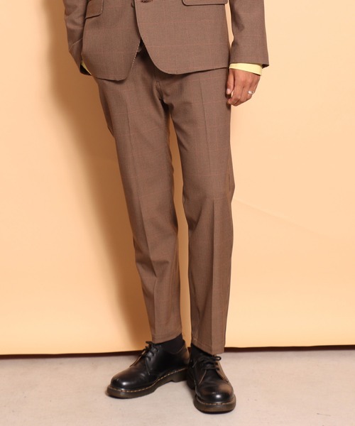 ROTAR（ローター） チノパン Houndstooth Tapered pants メンズ