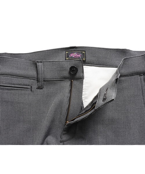 その他 023080 ROTAR Houndstooth Tapered pants ROTAR（ローター） チノパン Houndstooth Tapered pants メンズ