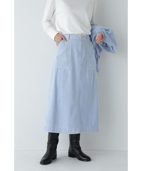 ヒューマンウーマン（human woman）/コーデュロイスカート human woman（ヒューマンウーマン） スカート コーデュロイスカート