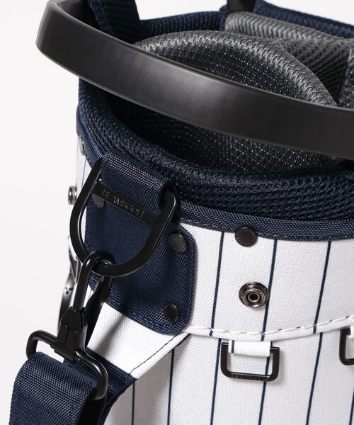 【限定品】BEAMS GOLF ピンストライプ エイトハーフ キャディバッグ BEAMS GOLF（ビームスゴルフ）の「BEAMS GOLF / ピンストライプ エイト