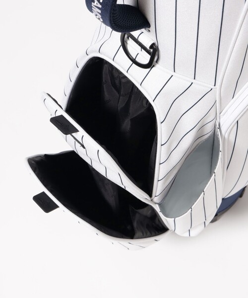 ゴルフ BEAMS GOLF / ピンストライプ エイトハーフ キャディバッグ