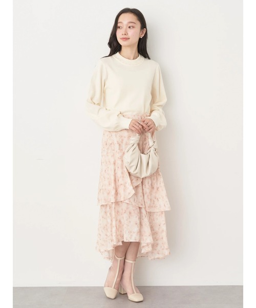earth music&ecology（アース ミュージック＆エコロジー） スカート 花