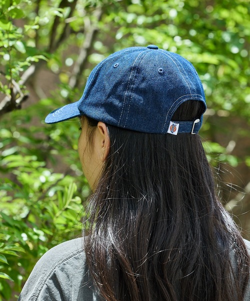 Dickies ストライプデニムキャップ