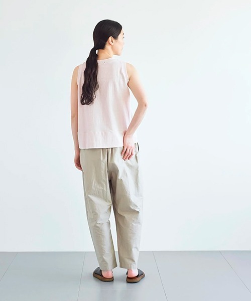 HAU（CLASKA） tシャツ ノースリーブ gauze レディース