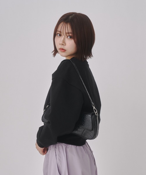 codegraphy トレーナー スウェット (WOMAN) WAVE LOGO CROP