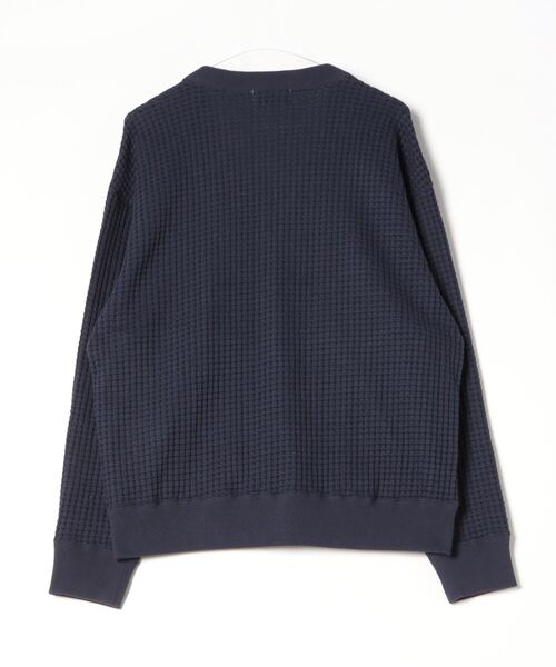 カーディガン メンズ SEAGREEN(シーグリーン) BIG WAFFLE CARDIGAN｜zozo｜14