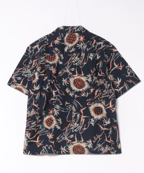 ブラウス シャツ SUMMER PRINT H/S SHIRT セットアップ対応 レディース メンズ ARCH & LINE ブラウス シャツ SUMMER PRINT H/S SHIRT