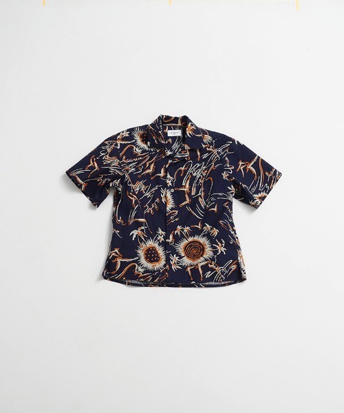 ブラウス シャツ SUMMER PRINT H/S SHIRT セットアップ対応 レディース メンズ