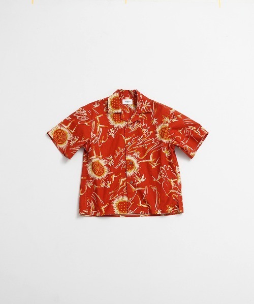 ARCH & LINE ブラウス シャツ SUMMER PRINT H/S SHIRT