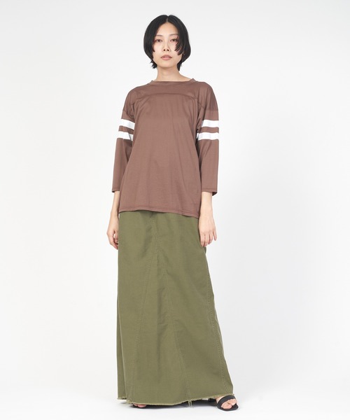 未使用　Ted Baker シフォンスカート THE SHINZONE スカート WASHED BAKER SKIRT ウォッシュド
