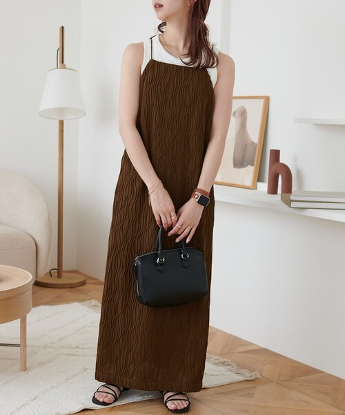 THE TOE Lydia Jacquard Dressキャミワンピース THE TOE Lydia Jacquard Dressキャミワンピース THE TOE Lydia