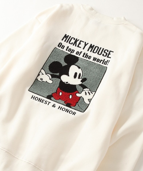 ディズニー　ヴィンテージ　スウェット　トレーナー　パーカー Disney - Disney（ディズニー）ヴィンテージ ミッキー
