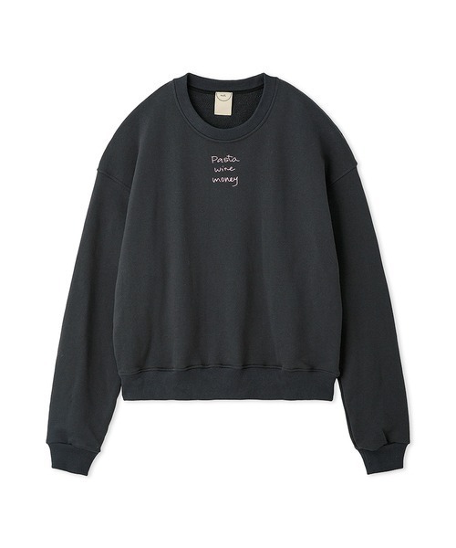 null.（ヌル） トレーナー スウェット PASTA LOGO クルーネック