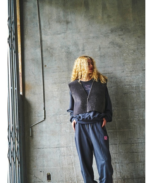 null.（ヌル） トレーナー スウェット PASTA LOGO クルーネック