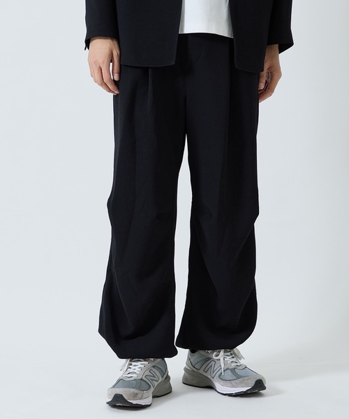 STUDIOUS カーゴパンツ ハイコンフォートリラックストレーニング