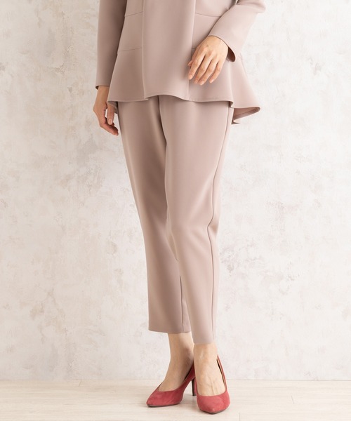 ローズティアラ（Rose Tiara）/【セットアップ対応】テーパードパンツ Rose Tiara（ローズティアラ） パンツ 「セットアップ対応」テーパード