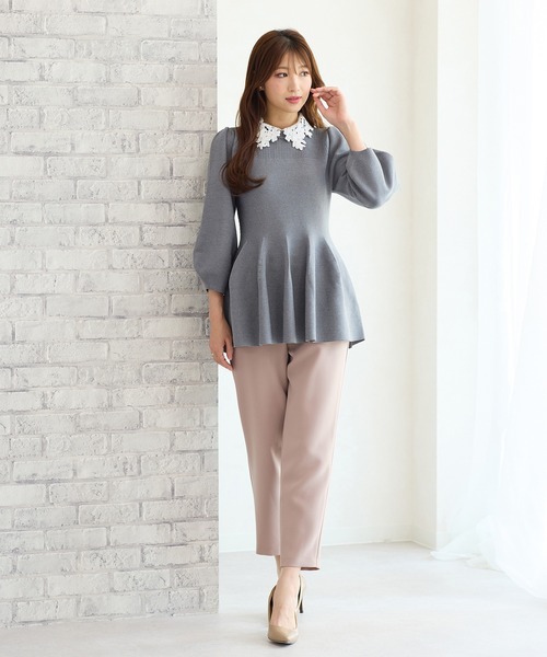 Rose Tiara（ローズティアラ） パンツ 「セットアップ対応」テーパード