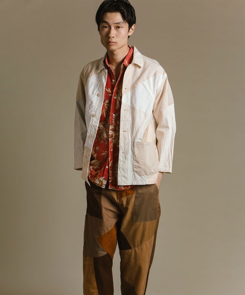 Johnbull（ジョンブル） パンツ 「rebear by Johnbull」パッチワーク