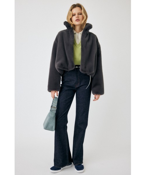 MOUSSY ジーンズ デニム デニムパンツ MVS FLARE レディース