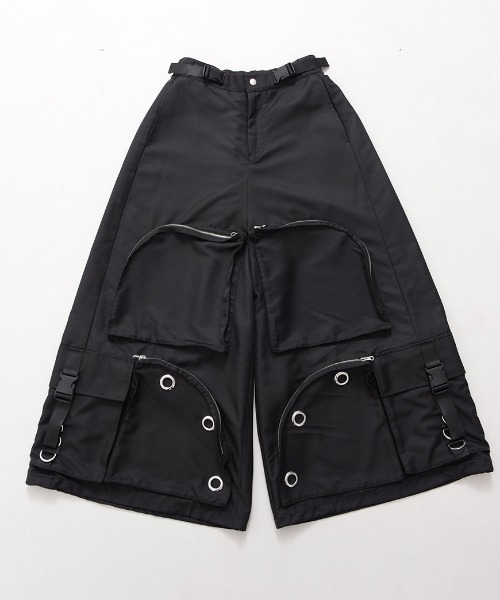 KIDILL カーゴ袴パンツ ililil（イルイルイル） カーゴパンツ 「ililil/イルイルイル」「終焉