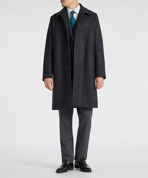 Paul Smith チェスターコート コート コンプレストウール ステン
