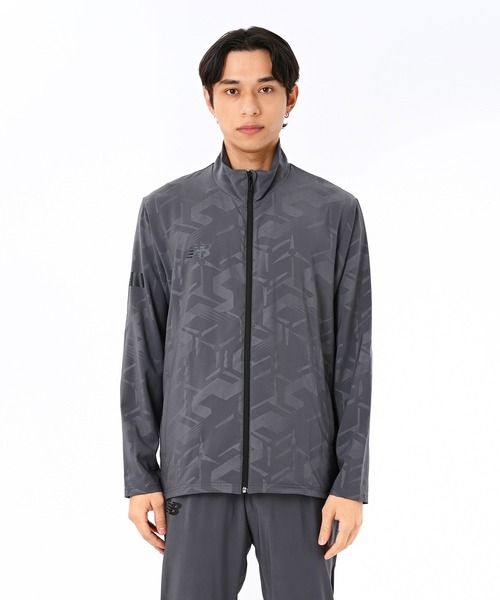 new balance Black Out ストレッチウーブンジャケット XL New Balance（ニューバランス） ジャージ Black Out ストレッチ