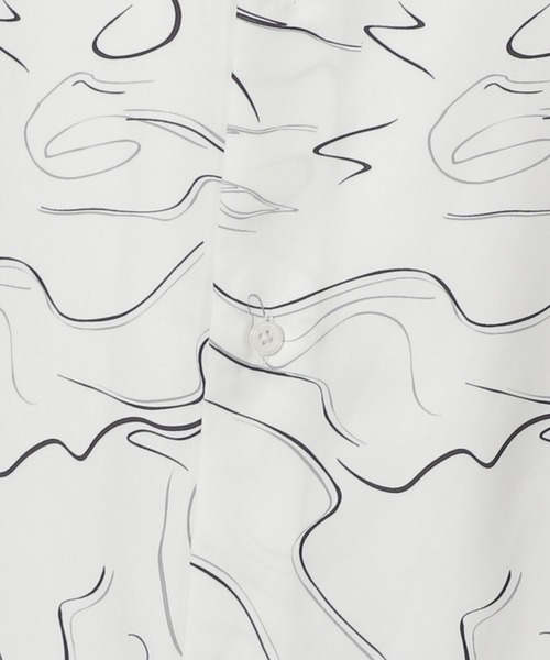 LAKOLE シャツ スエード柄シャツ/291286 メンズ レディース