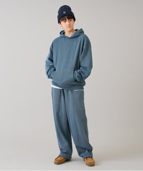 pg パーカー新品❣️サイズ　0 GLAZOS（グラソス） パーカー 「大人向けサイズあり」裏毛・ピグメント