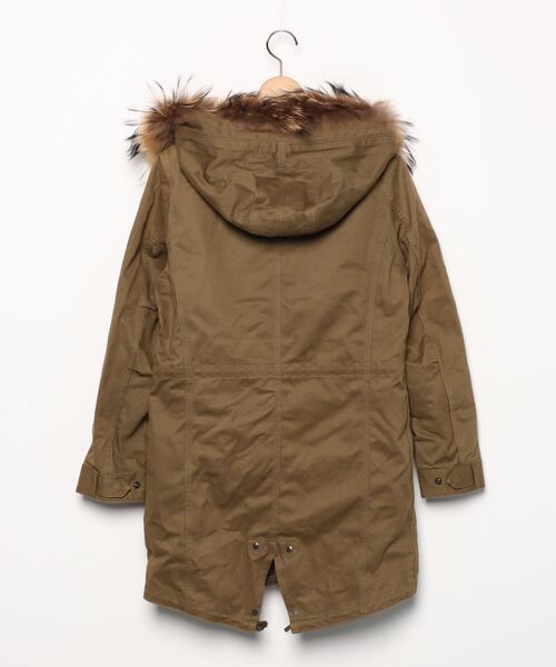 LOUNGE LIZARD（ラウンジリザード） モッズコート 1 グリーン メンズ