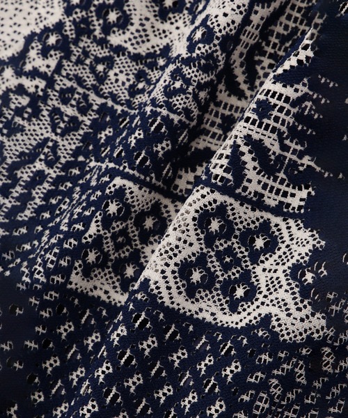 ROSE BUD（ローズバッド） ワンピース パネルレースワンピース