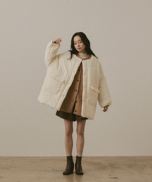 moi tytto（モイテュット） コート FREE アイボリー レディース