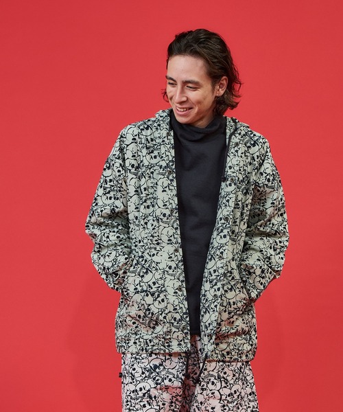 コート ジャケット JAWANDI ‐SNAP BUTTON HOODIE JACKET BATIK メンズ