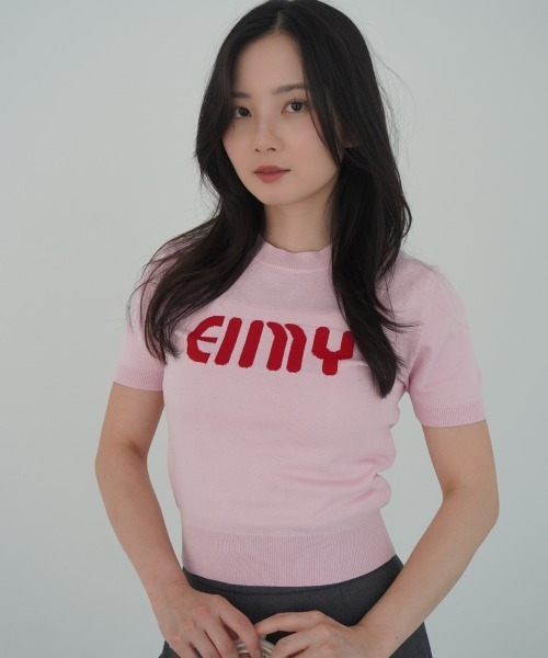 EIMY ISTOIRE（エイミーイストワール） ニット セーター EIMYロゴ