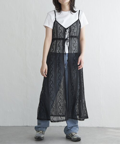 レースキャミワンピース VENCE EXCHANGE ワンピース レースキャミワンピース : ZOZOTOWN