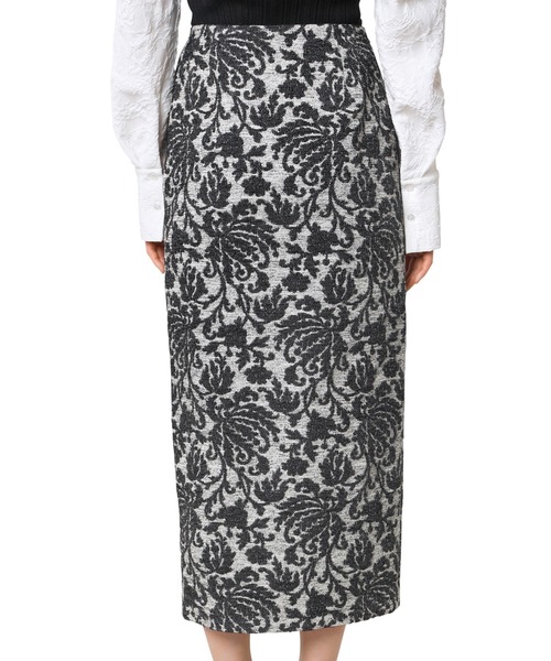 「LE CIEL BLEU」 スカート 34 ブラック レディース_画像4