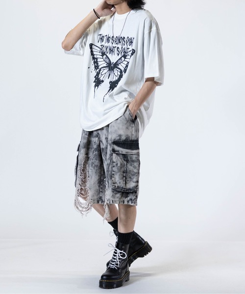 JOHN'S CLOSET カーゴパンツ 「13」クラッシュカーゴショーツ