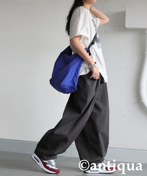 antiqua パンツ リネンサーカスパンツ レディース メンズ