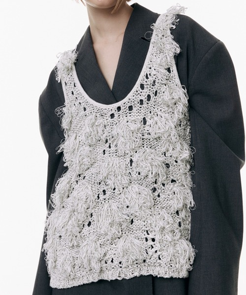JOSE MOON（ジョゼムーン） ニット セーター BLOSSOM MOTIF KNIT 