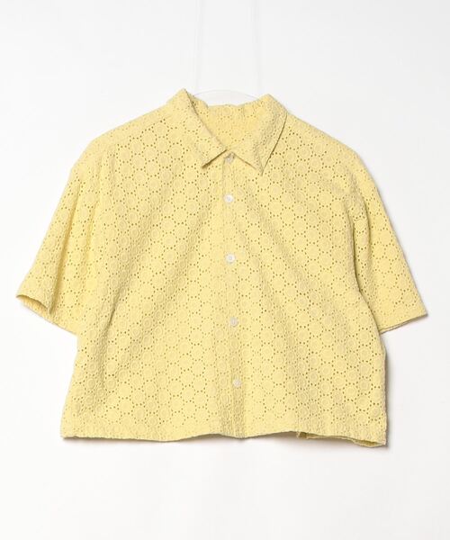 「BEAUTY&YOUTH UNITED ARROWS」 半袖シャツ - イエロー レディース