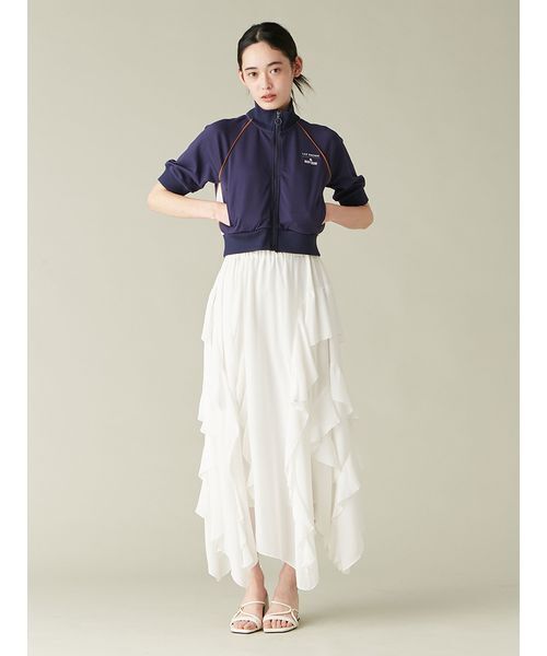 BORDRES at BALCONY◇コート/38/ポリエステル/BEG/BD2111-3A-18 38 40