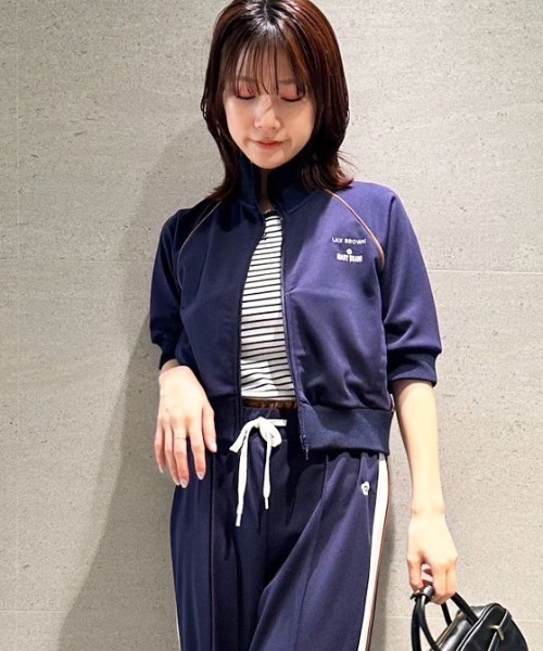 LILY BROWN ブラウンミント ジャケット リリーブラウン LILY BROWN ビックカラーボアジャケット （BLK） -靴