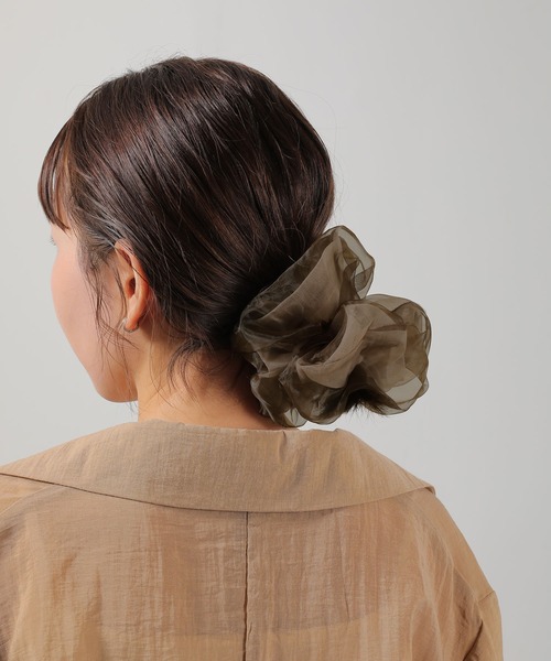 シュシュ シアーシュシュ ボリューム ヘアゴム : ZOZOTOWN Yahoo!店