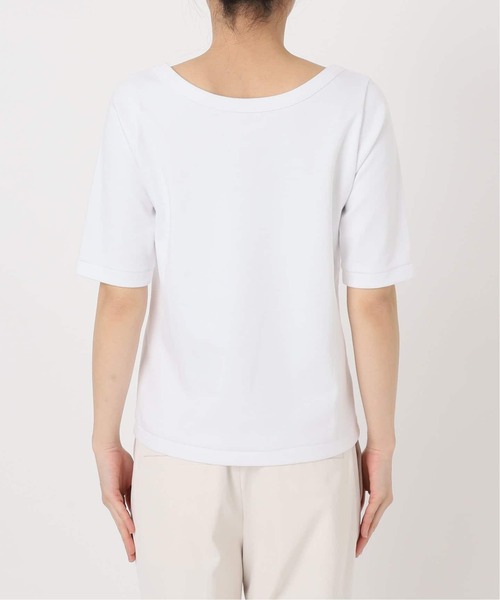 【試着のみ】NOBLEスビンコットンソフトスクエアーネックTシャツ NOBLE｜《追加》スビンコットンソフトスクエアーネックTシャツ