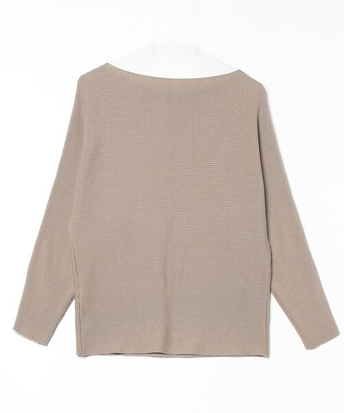 「MICA&DEAL」 長袖ニット 36 ベージュ レディース_画像2