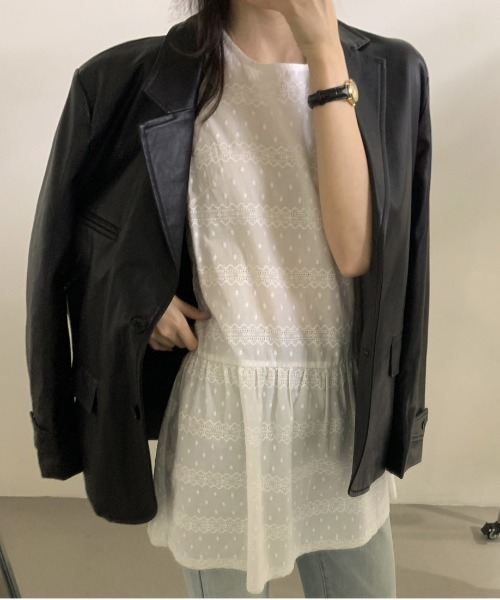 diagram シースルー ドット柄 ワンピース diagram シースルー ドット柄 ワンピース diagram シースルー ドット柄