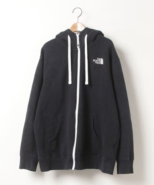 ノースフェイスジップパーカ THE NORTH FACE 「THE FACE」 刺繍ジップアップパーカー X-LARGE