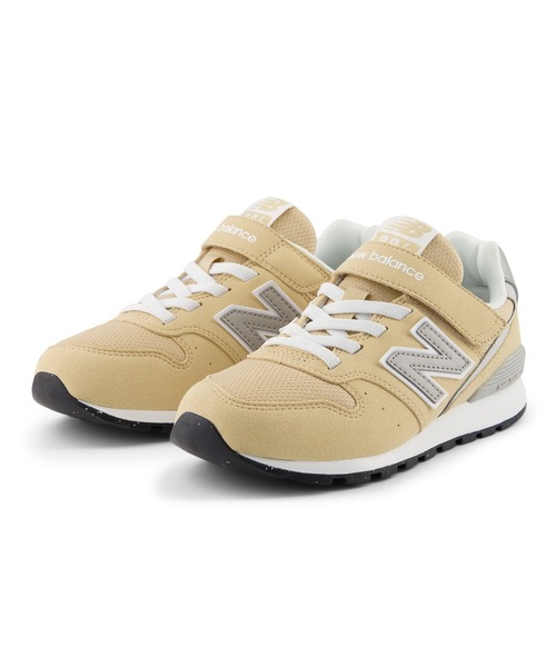 新品　New Balance ベージュ スニーカー 17.5㎝ ニューバランス 17.5（色：ベージュ系）のおすすめ人気商品一覧