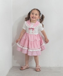 coeur a ワンピース セーラーワンピース キッズ 子供服 女の子