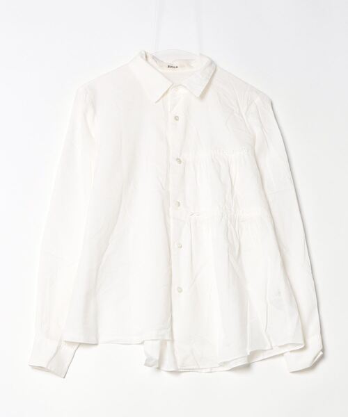 「ZUCCa」 長袖シャツ M size ホワイト レディース