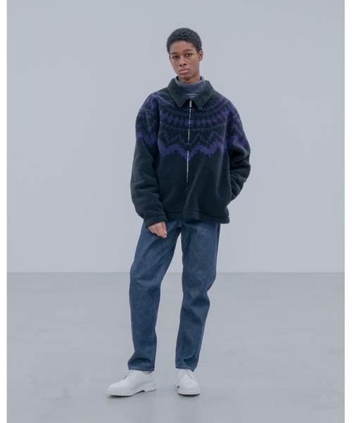 uniform experiment ブルゾン アウター SHERPA BLOUSON メンズ